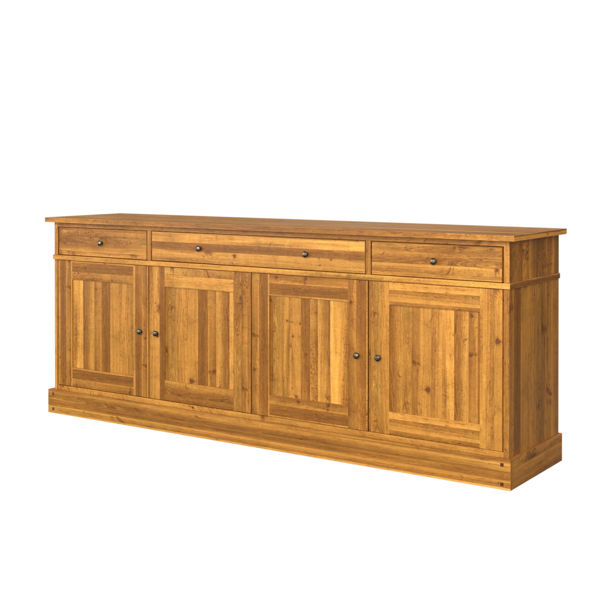 Garrat 4 Door 3 Drawer Sideboard