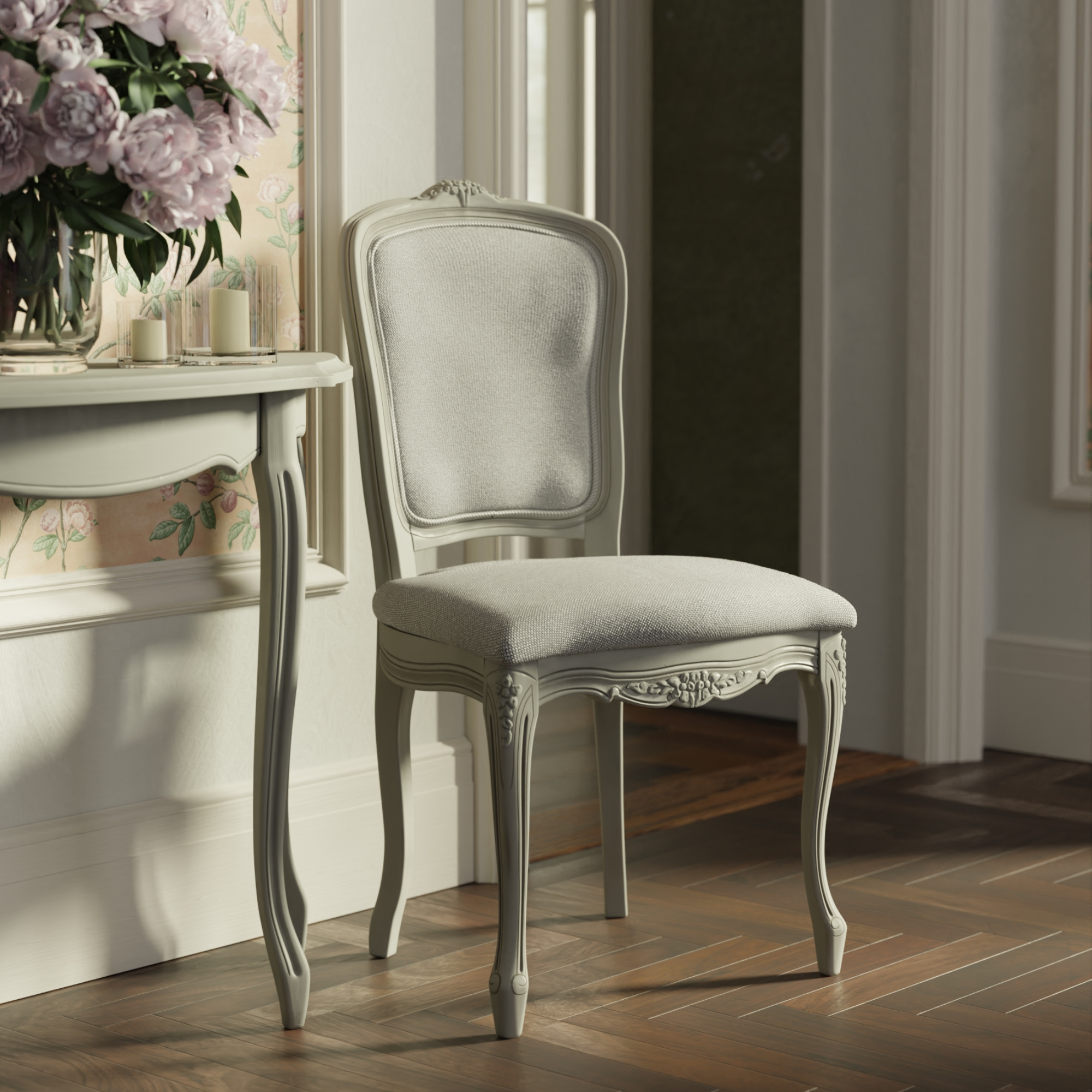 Provencale Pair of Dining Chairs