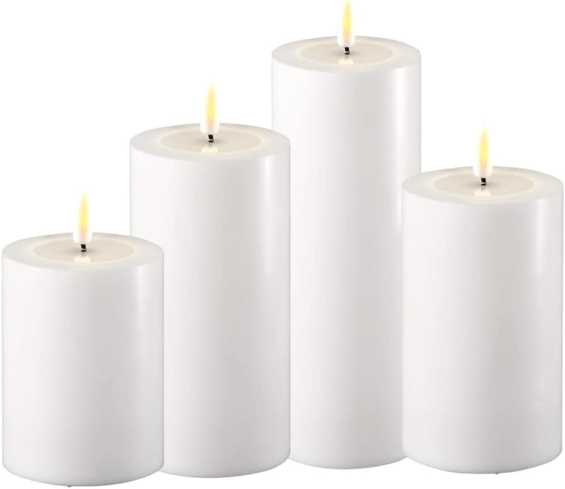 Gift Box of 4 LED Candles with Remote