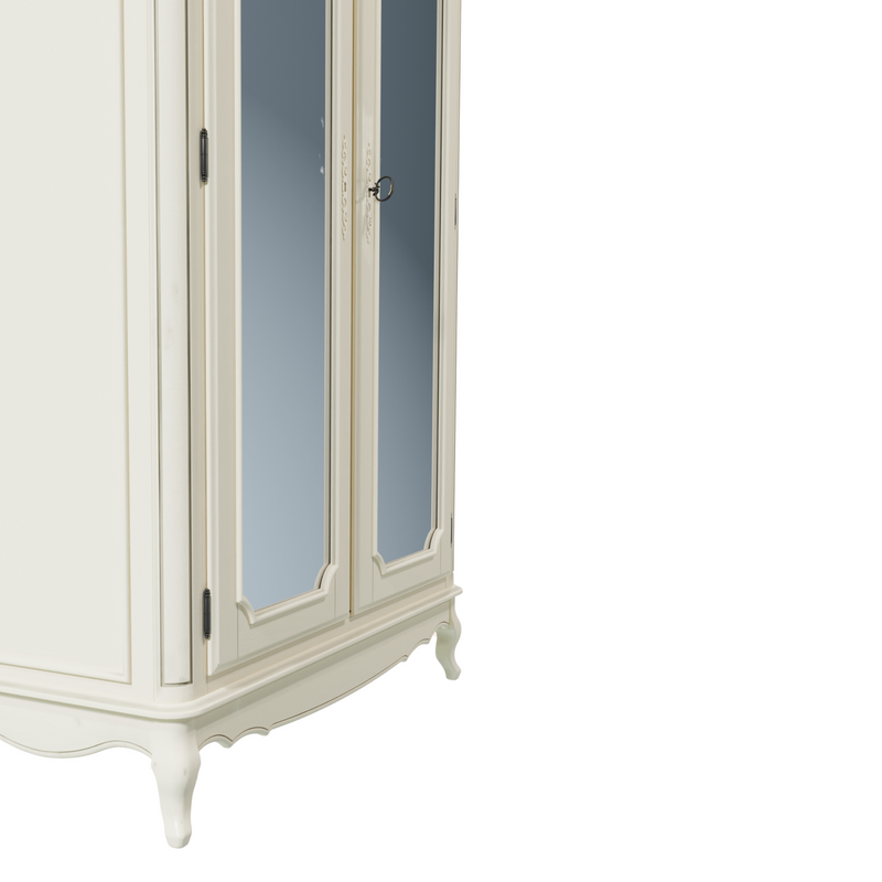 Provencale 2 Door Mirrored Wardrobe