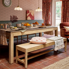 Braystone Washed Oak Dining Bench