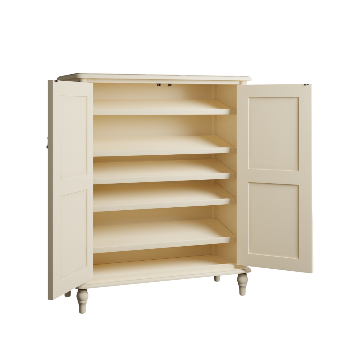 Clifton Ivory 2 Door Shoe Storage Unit