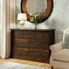 Garrat Dark Chestnut 4 + 4 Drawer Chest