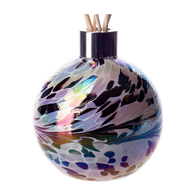 Glass Sphere Reed Diffuser in Black, Grey & White