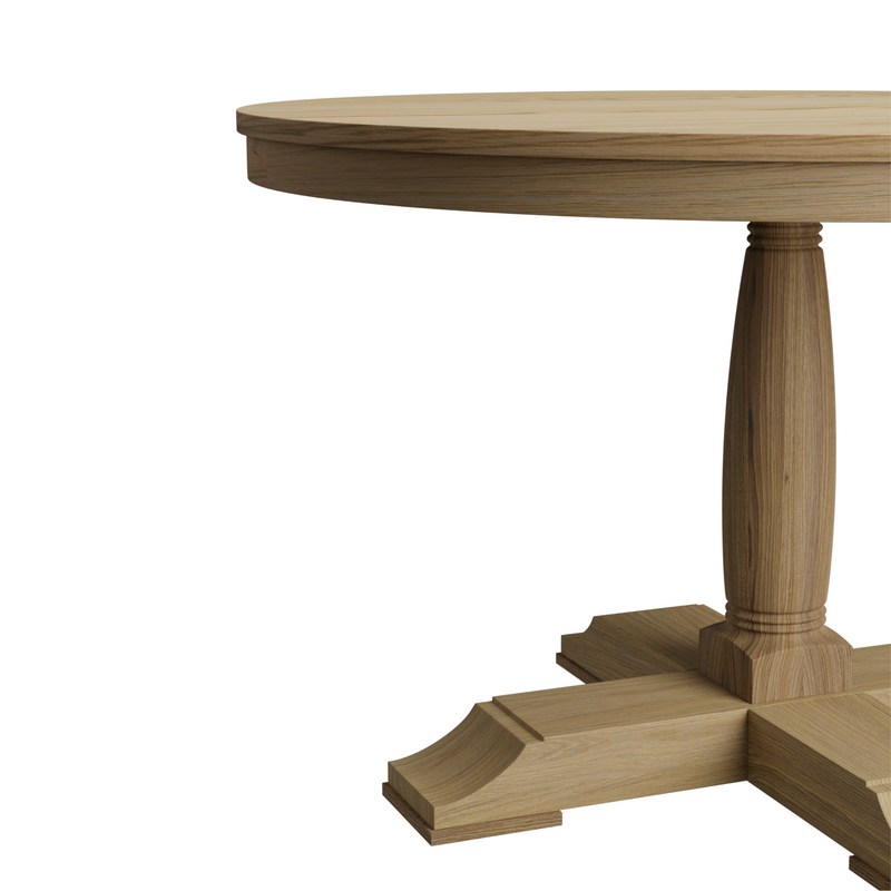 Wellington Oak Round Dining Table