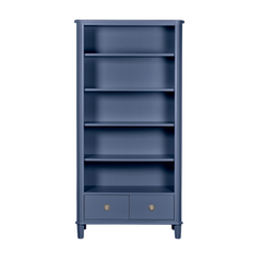 Henshaw 2 Drawer Single Bookcase