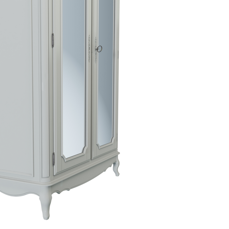 Provencale 2 Door Mirrored Wardrobe