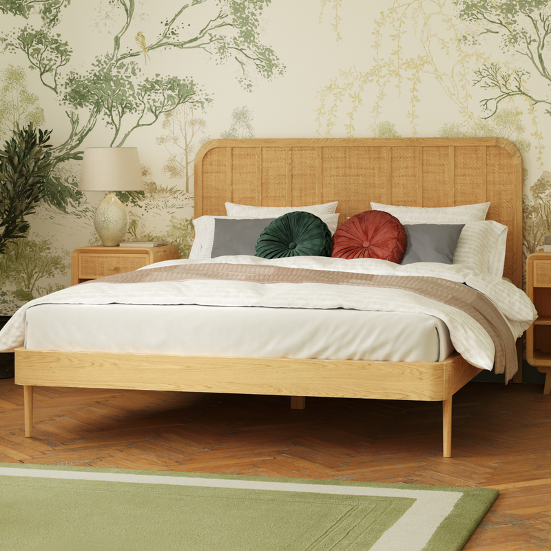 Millen Rattan Bed Frame