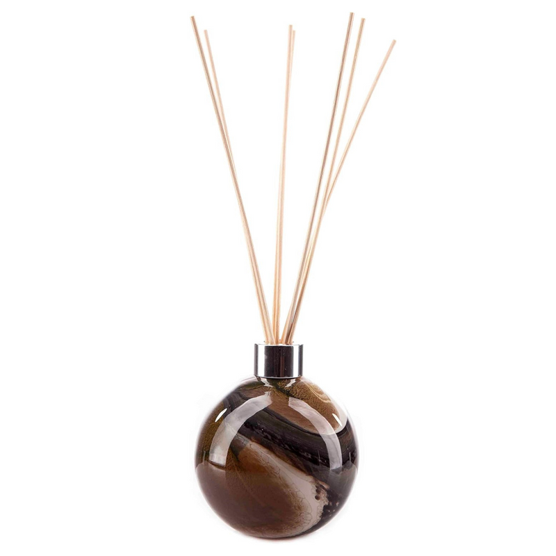 Glass Sphere Reed Diffuser in Earth Stone