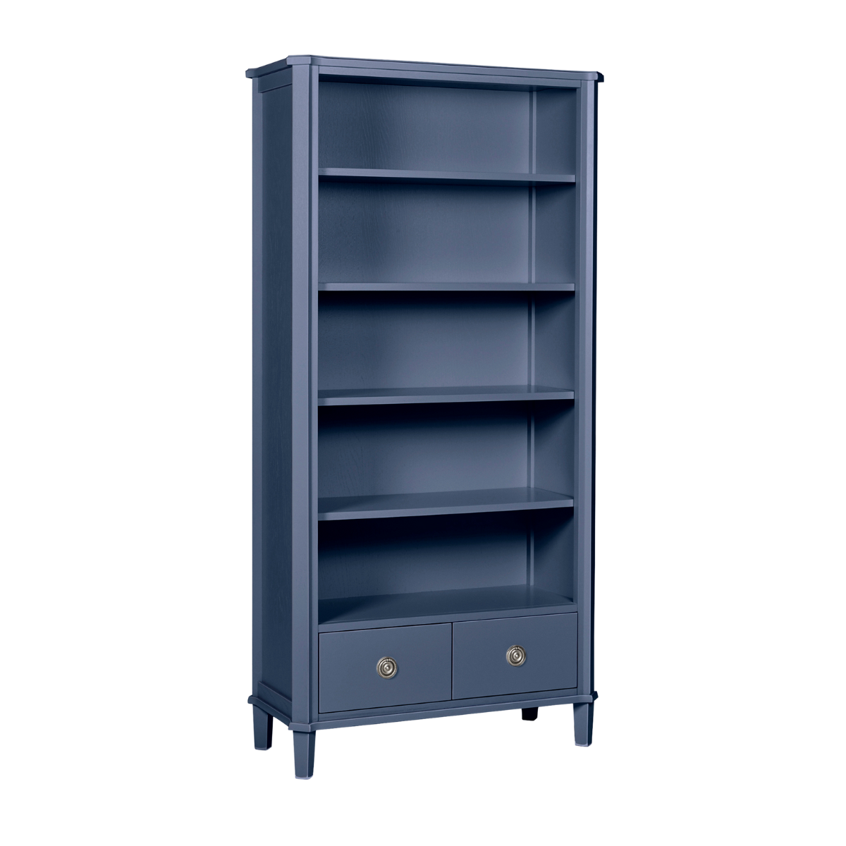 Henshaw 2 Drawer Single Bookcase