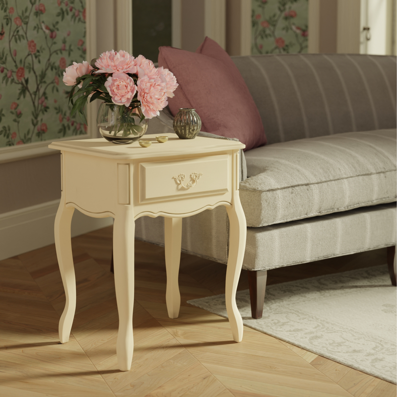 Provencale 1 Drawer Side Table