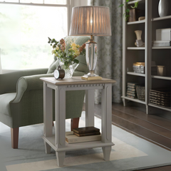 Hanover Pale French Grey Side Table