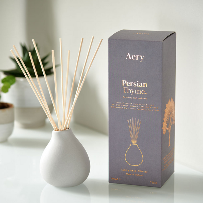 Persian Thyme Reed Diffuser - Thyme, Neroli, Saffron & Oud