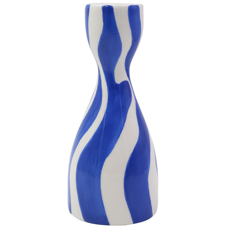 Bold & Blue Ceramic Nino Candle Holder