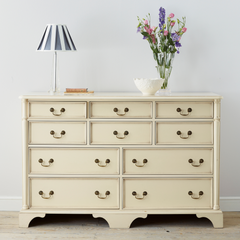 Clifton Ivory 6 + 4 Drawer Chest