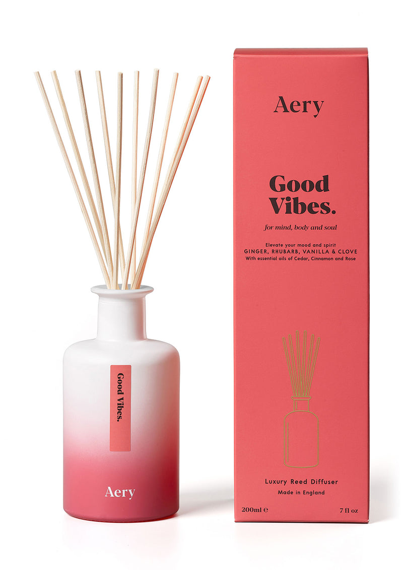 Good Vibes Aromatherapy Reed Diffuser