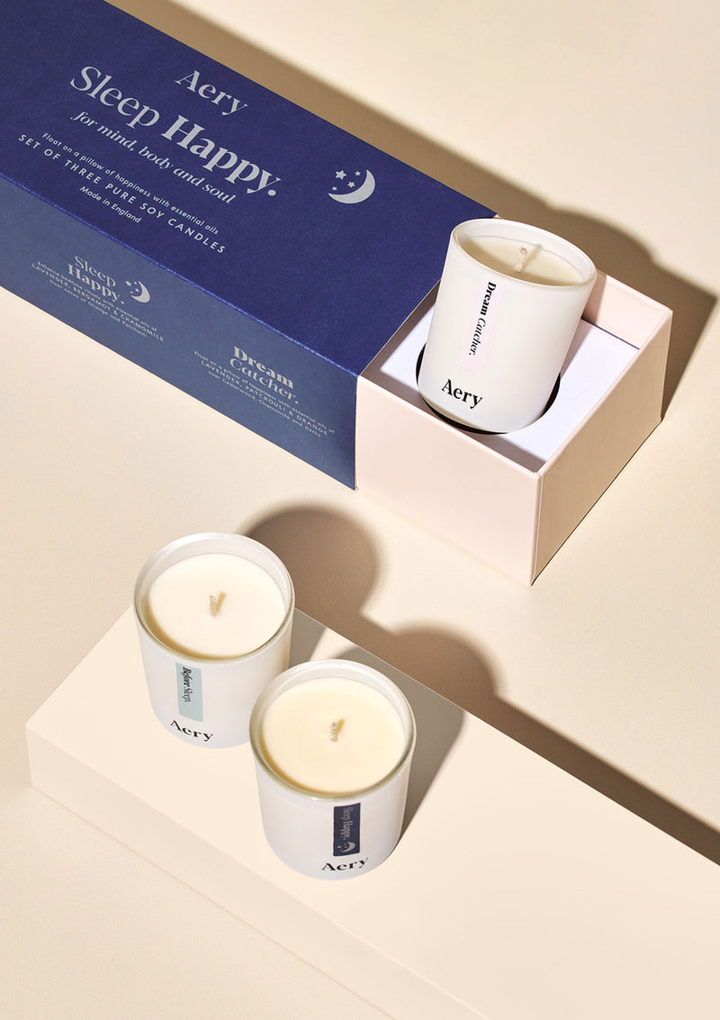 Sleep Happy Votive Candle Gift Set