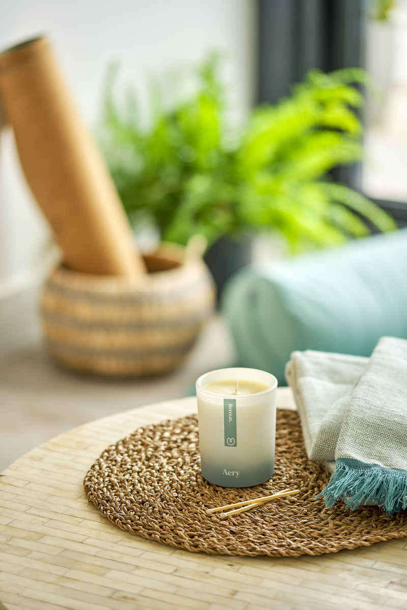 Retreat Aromatherapy Candle - Lemongrass, Cedar & Patchouli