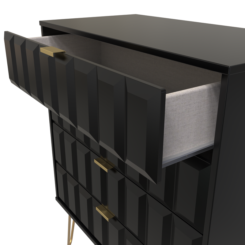 Cube Four Drawer Chest of Drawers