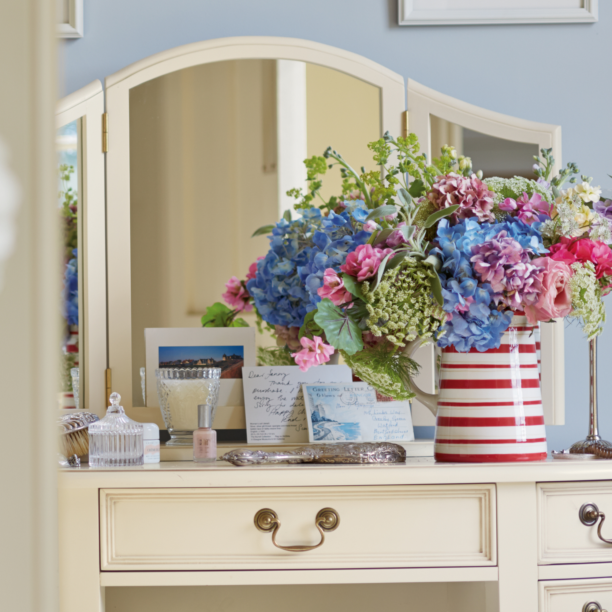 Clifton Ivory Dressing Table Mirror