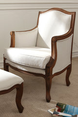 Montpellier Walnut Lounge Chair