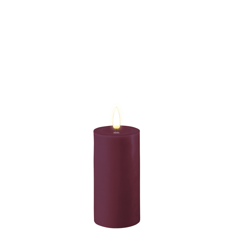 Flameless LED Violet Candle