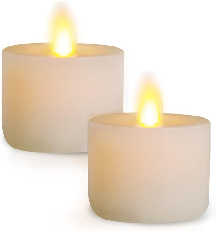 LED Tealights 2 Pack 1.9" X 2.0" with Touch Technology