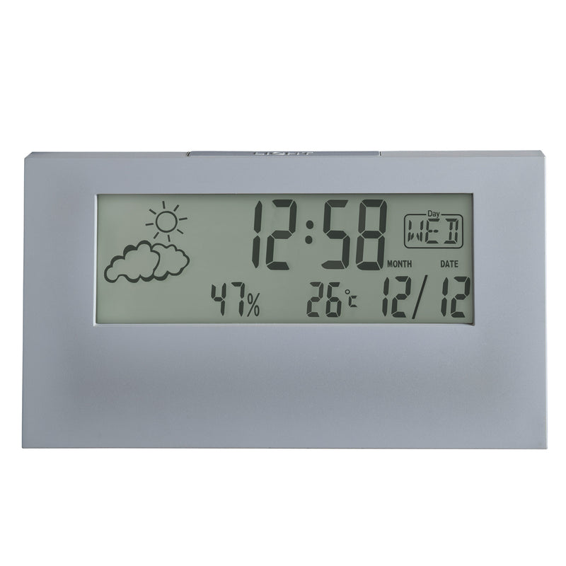 Vertex Grey Alarm Clock