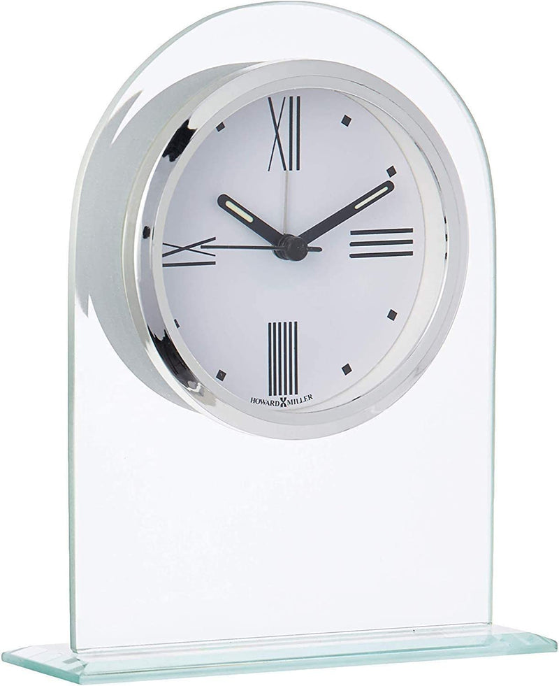 Regent Glass Mantel Clock