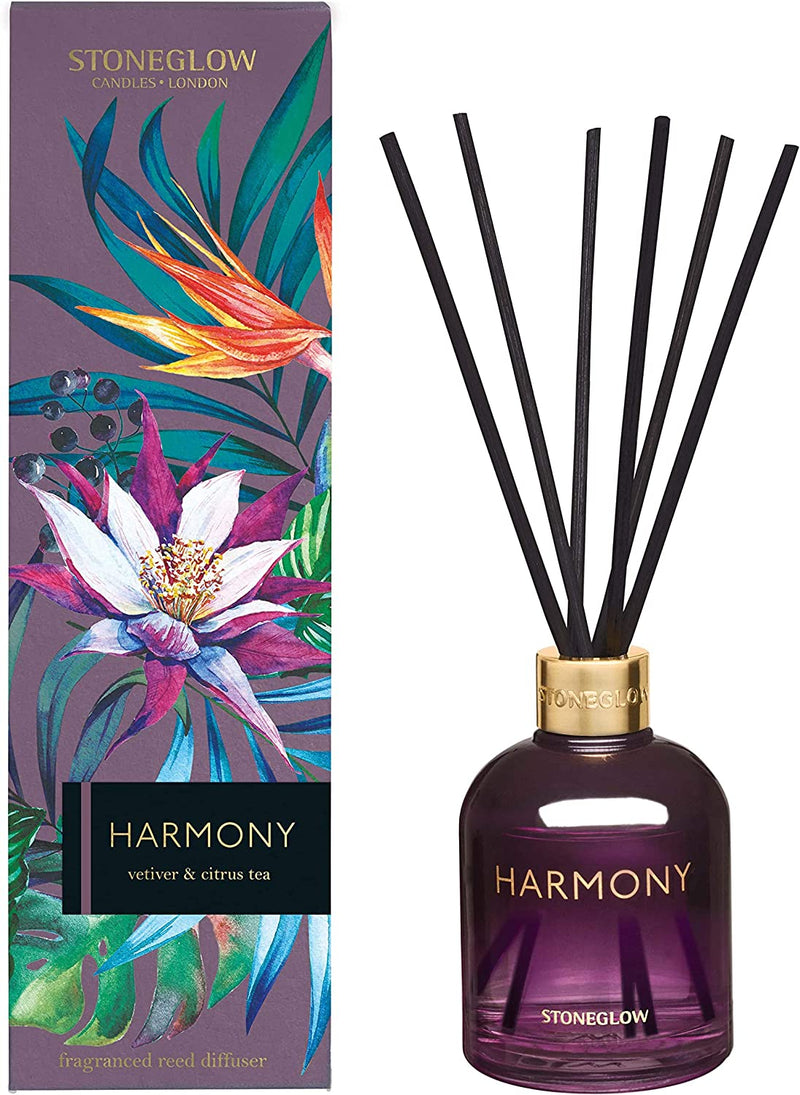 Vetiver & Citrus Tea Harmony Reed Diffuser - Infusion Collection