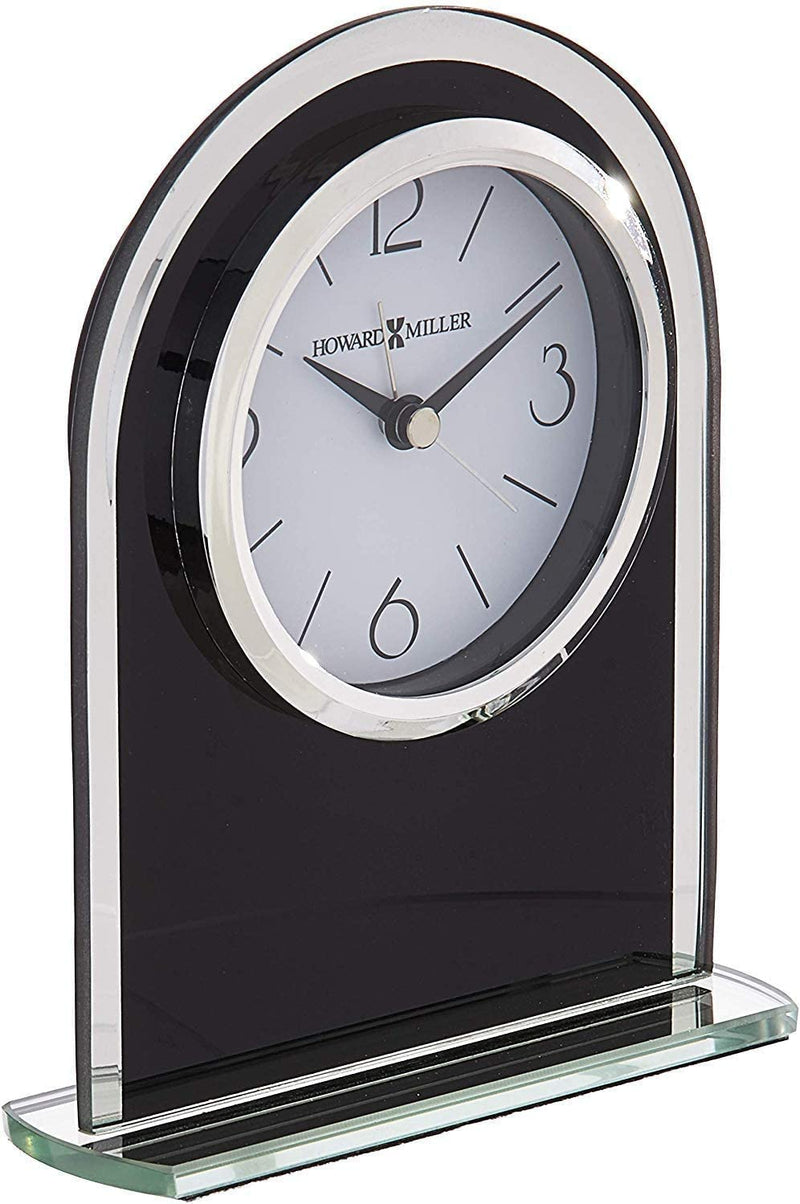 Ebony Luster Mantel Clock