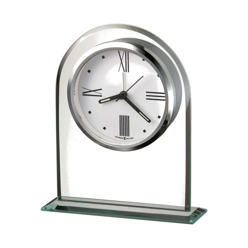 Regent Glass Mantel Clock