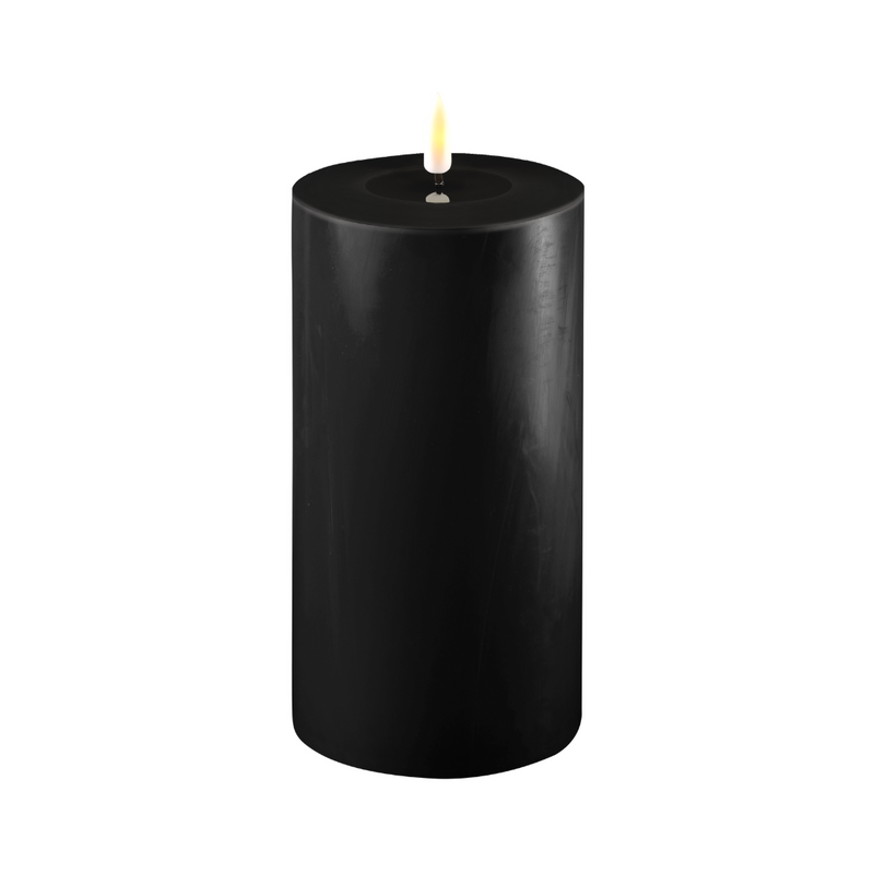 Flameless LED Black Candle