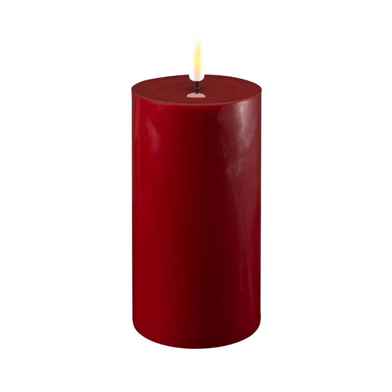 Flameless LED Bordeaux Candle