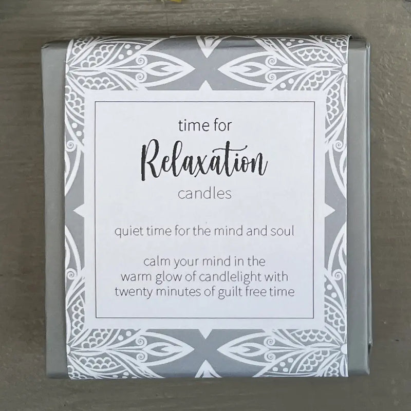 Time for Relaxation Candle Set