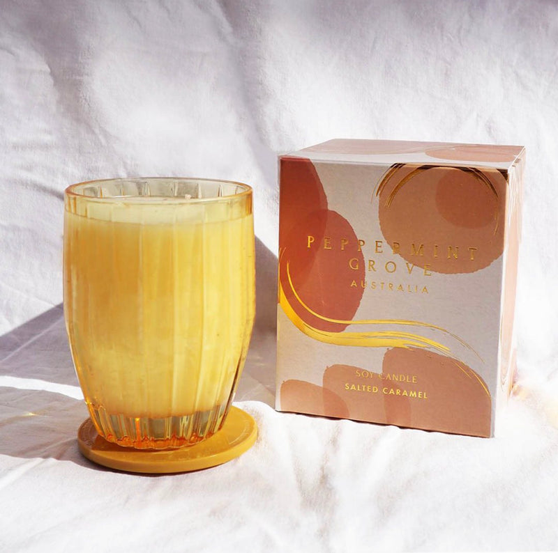 Salted Caramel Soy Candle 370g