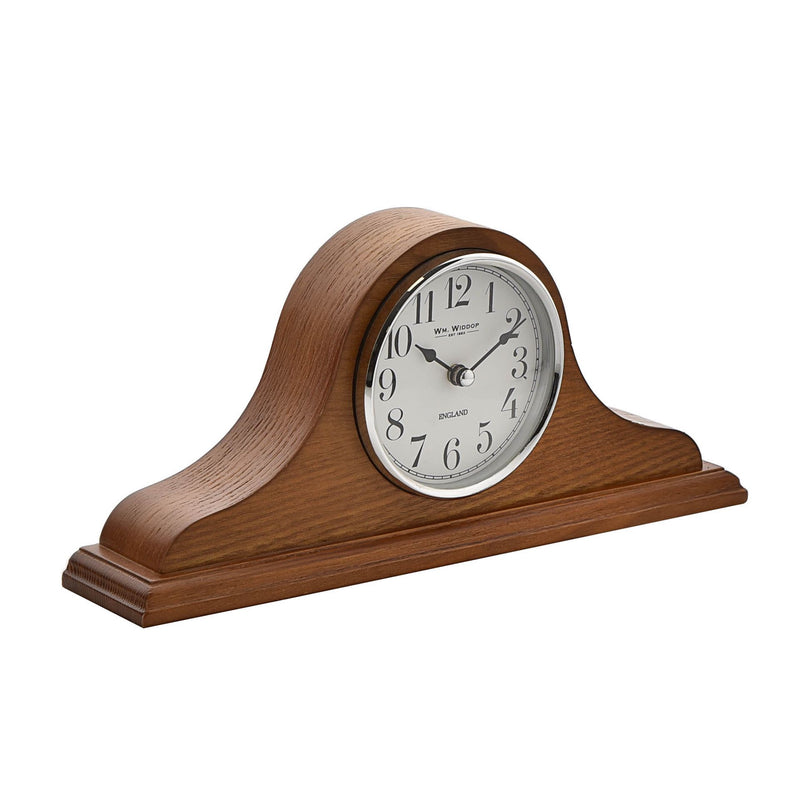 Napoleon Oak Mantel Clock